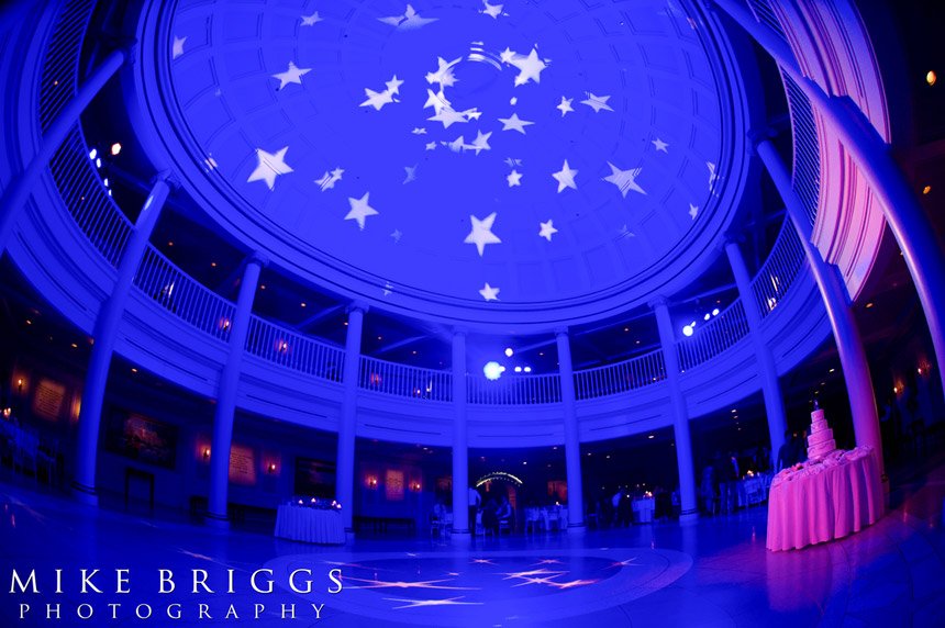 Disney American Adventure Wedding Reception