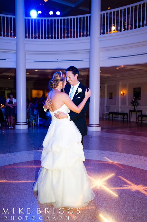 Disney American Adventure Wedding Reception