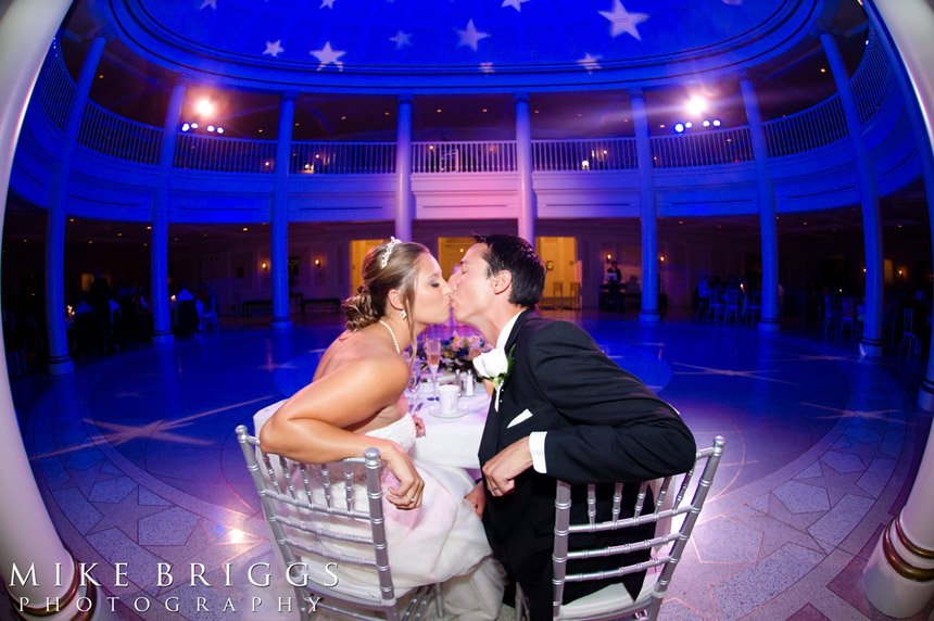 Disney American Adventure Wedding Reception