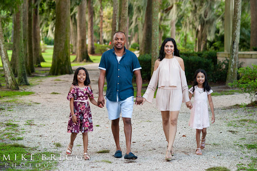 family photoshoot kraft azalea gardens